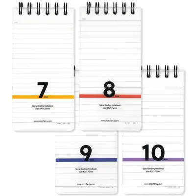 Popo Fancy 2000 Line PP Ring Notebook