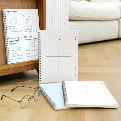 3000メインページ数学練習帳4分割4冊