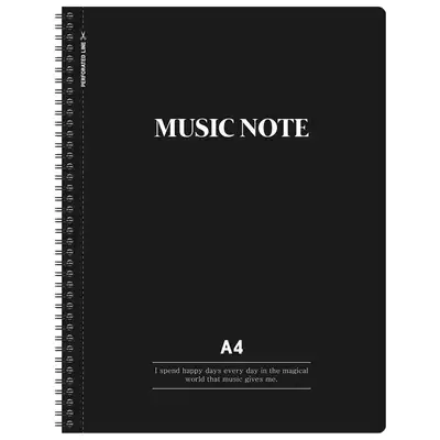ポポファンシー4000 A4音楽ノート 4冊
