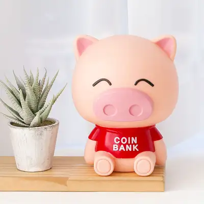 ポポファンシー ハッピー豚貯金箱