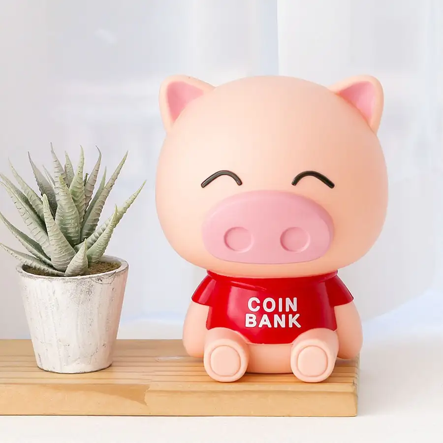 ポポファンシー ハッピー豚貯金箱