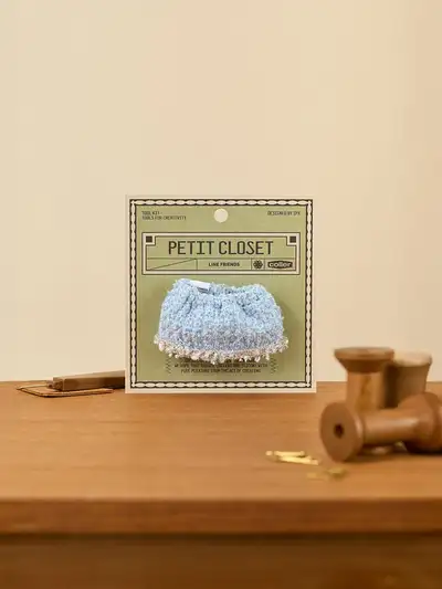 LINE Friends Petit Closet Tweed Skirt