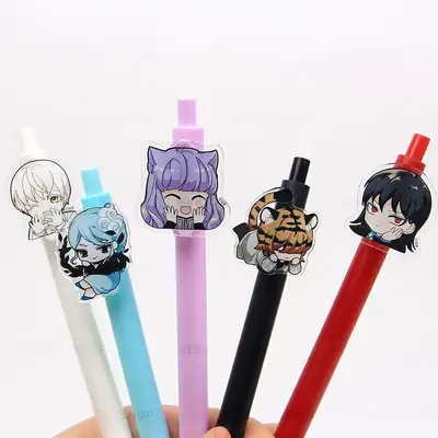 I Hate This Kind of Hero Acrylic Gel Pen 5 Types | Ballpoint Pen | Writing Supplies | Webtoon Goods