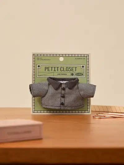 LINE Friends Petit Closet Check Formal Jacket