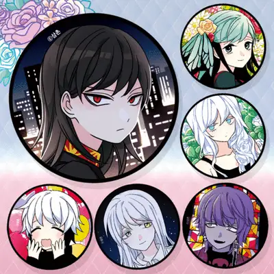 [I Hate Being a Hero] I Hate Being a Hero Lenticular Phone Socket (6 Types)