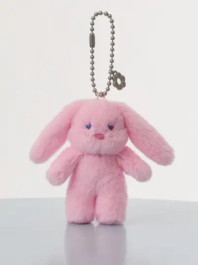 COLLE Furry Friends Bunny Mini Plush Stickon Keyring