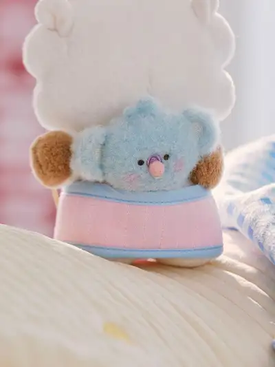 BT21 KOYA Baby Newborn Season 2 Doll & Baby Sling Costume Closet Set