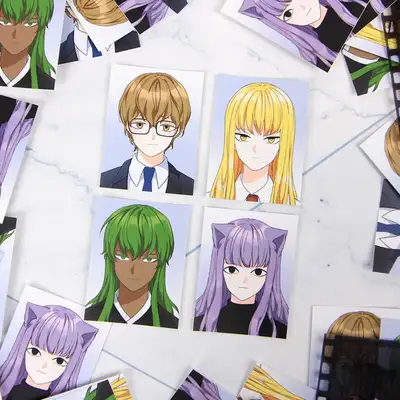 I Don't Like This Kind of Hero Half-Size ID Photo 9 Types / Webtoon