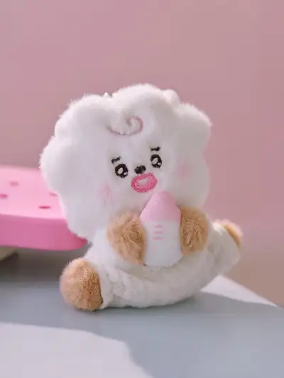 BT21 RJ Baby Newborn Season 2 Sitting Doll Keyring