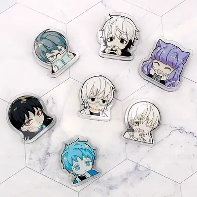 [I Hate This Kind of Hero] Acrylic Clip (Clamp) ver.① 7 Types | Webtoon Goods