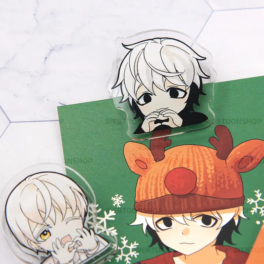 [I Hate This Kind of Hero] Acrylic Clip (Clamp) ver.① 7 Types | Webtoon Goods — 3