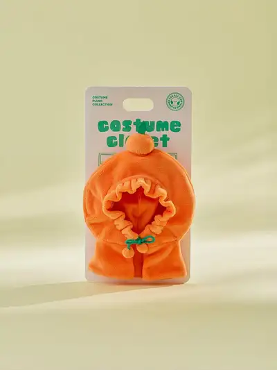 BT21 Orange Party Hooded Cape Costume Closet