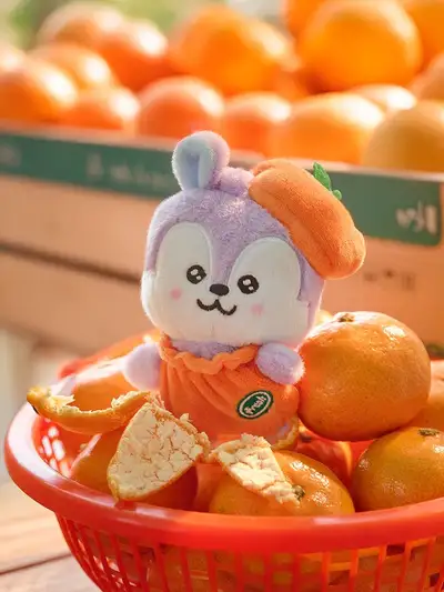 BT21 MANG Baby Orange Party Small Plush