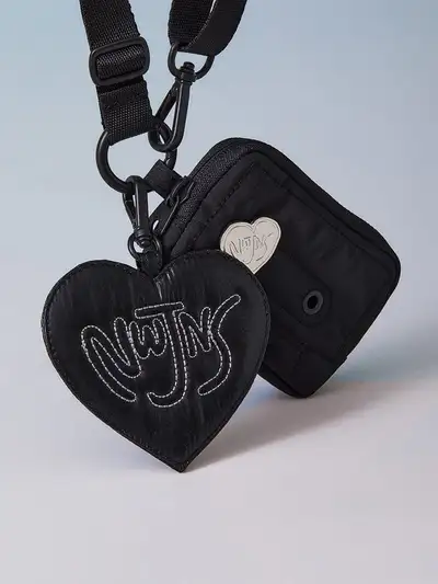NewJeans × Colle Card Wallet Set (SHADE BLACK)