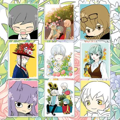 [I Hate This Kind of Hero] I Hate This Kind of Hero Folding Square Hand Mirror 9 Types