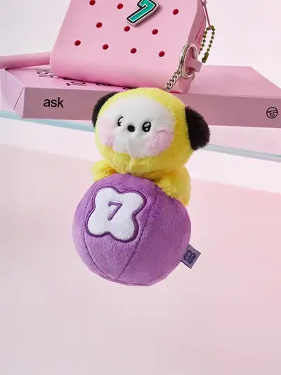 BT21 CHIMMY Mini Lucky Gatcha Figure Keyring