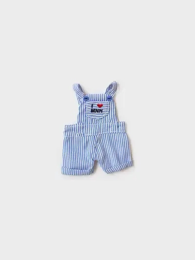 MNH Overalls Doll Keyring Outfit Stripe