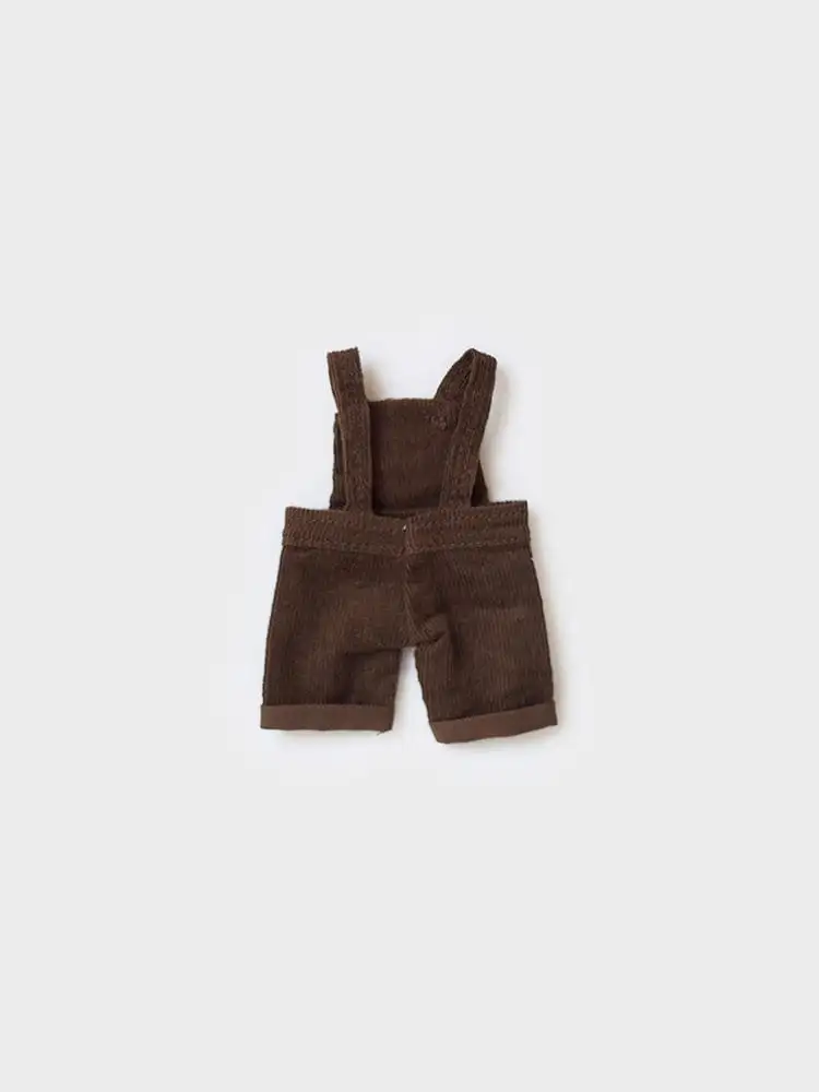 MNH Overalls Doll Keyring Outfit Brown — 3