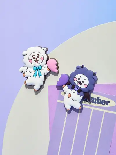 BT21 RJ Angel & Villain Silicone Magnet Set (2-Pack)