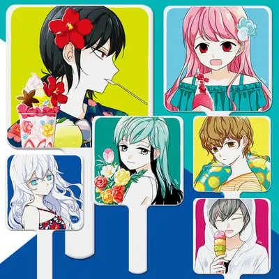 I Don't Like This Kind of Hero Hand Mirror Square 6 Types