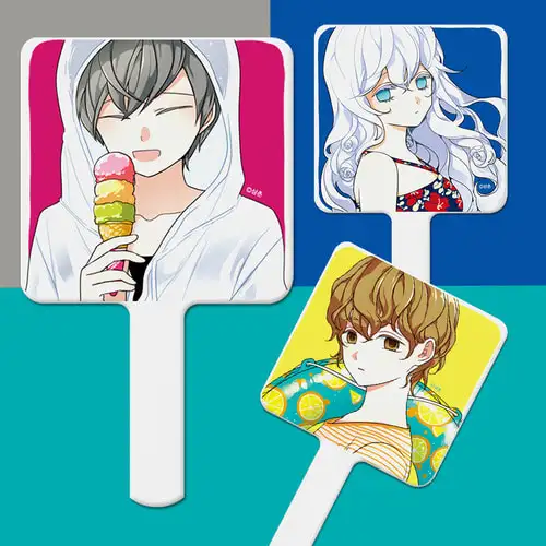 I Don't Like This Kind of Hero Hand Mirror Square 6 Types — 2