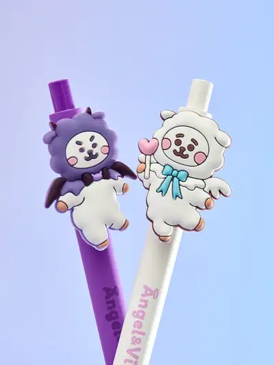 BT21 RJ Angel & Villain Gel Pen Set (2-pack)