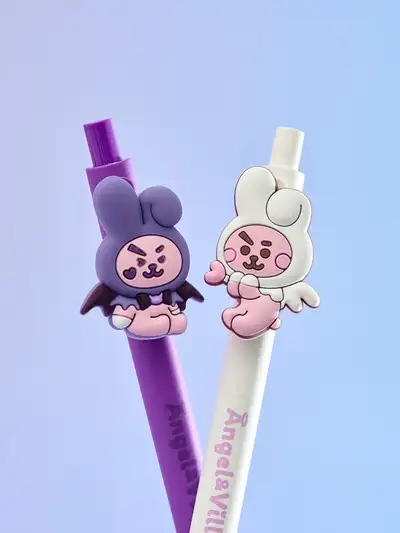BT21 COOKY Angel & Villain Gel Pen Set (2-Piece)