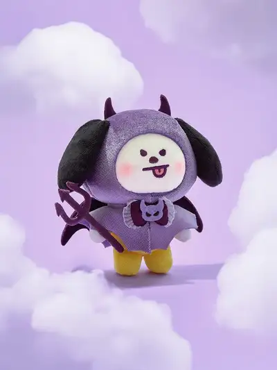 BT21 CHIMMY Angel and Villain Villain Plush