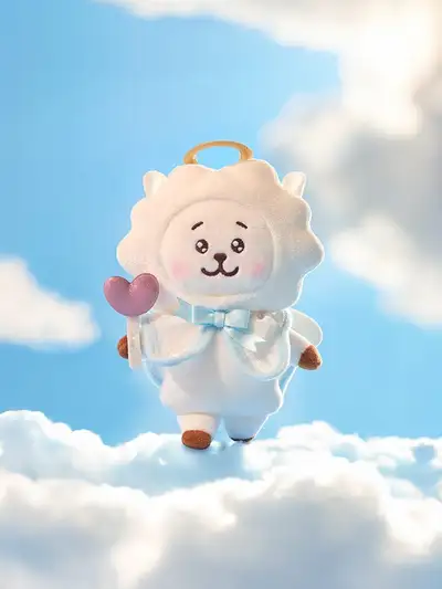 BT21 RJ Angel & Villain Angel Plush Doll