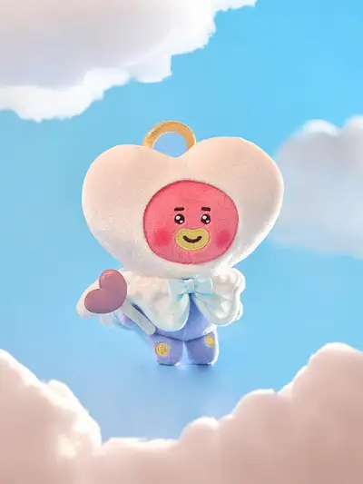 BT21 TATA Angel and Villain Angel Plush Doll