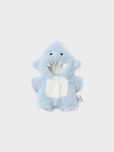 Teddy Tales Outfit Shark Jumpsuit XS