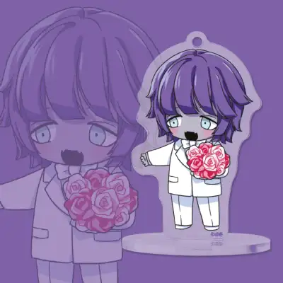 I Hate This Kind of Hero - Acrylic Stand Charm Venom & Trash 2 Types / Webtoon Goods
