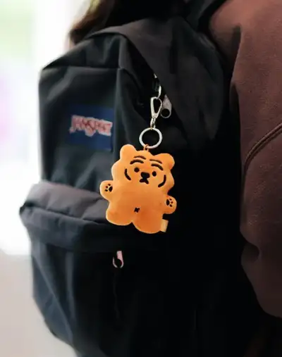 フラットぬいぐるみキーリング 5種