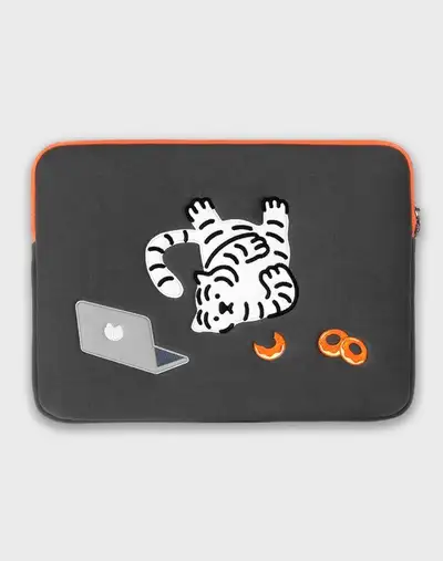 Donut Tiger Notebook iPad Pouch