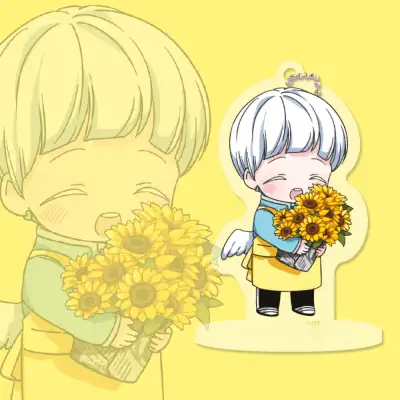 [I Hate Being Bullied By This Handsome Guy] Fake Knife Acrylic Stand Charm 3-Piece Set / Webtoon Goods