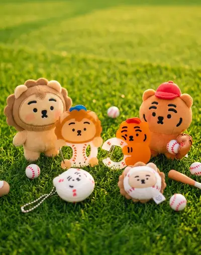 Baseball Acrylic Carabiner Set of 2 - Muziktiger Ddung Nang
