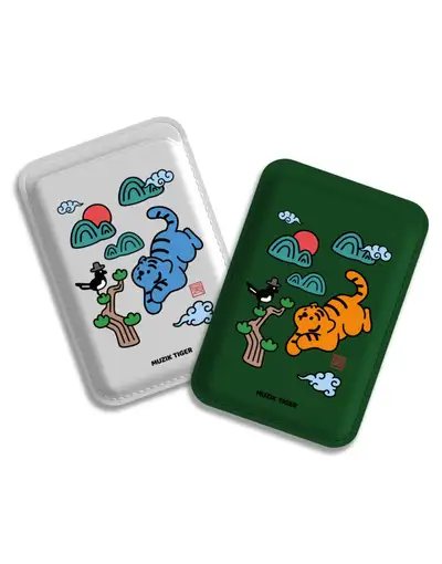 スホランホジャクド マグセーフ レザー カードウォレット 2種