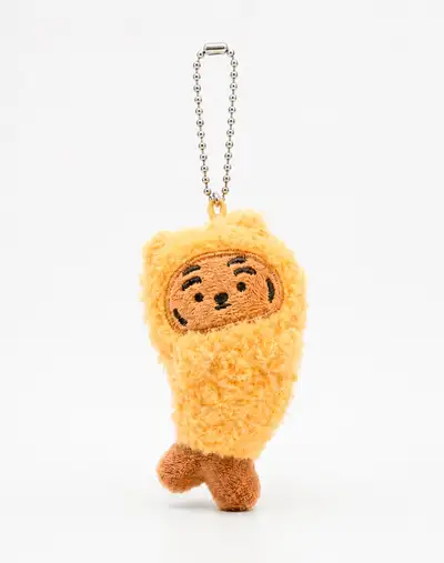 Shrimp Tempura Tiger Chubby Plush Keyring
