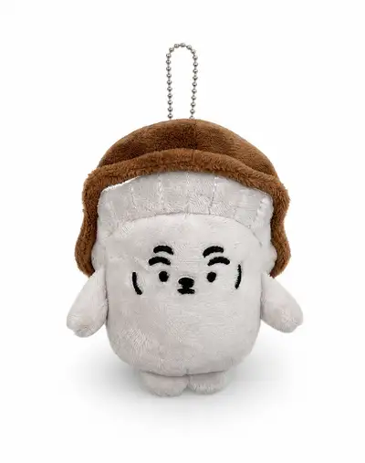 Mushroom Tiger Chunglang Plush Keyring