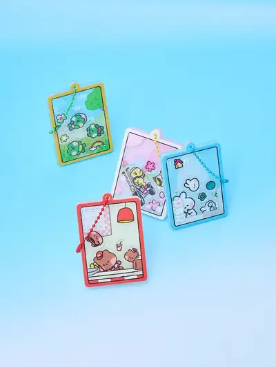 Line Friends Minini World Acrylic Keyring