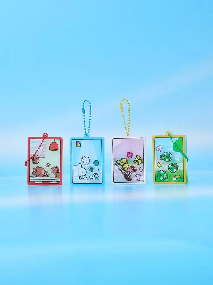 Line Friends Minini World Acrylic Keyring — 2