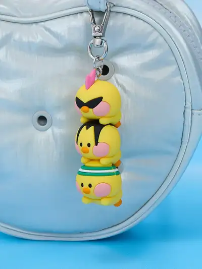 LINE Friends Minini World Sally Wiggle Figure Keyring