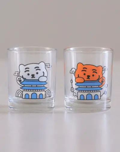 景福宮 ッンランイ 焼酎グラス 2p セット