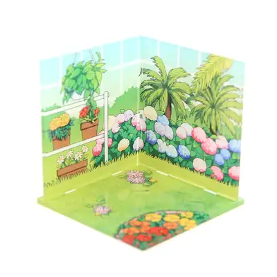 【ウェブトゥーン公式ショップ背景ジオラマ】花屋 1種 / アクリルグッズ / ジオラマ背景スタンド / ウェブトゥーングッズ