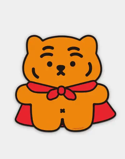 ヒーロータイガー PVCマウスパッド