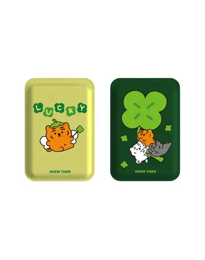 Lucky Clover Ddungi MagSafe Card Wallet 2 Types