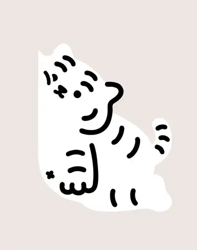 白虎 デブラン TEEFFEE