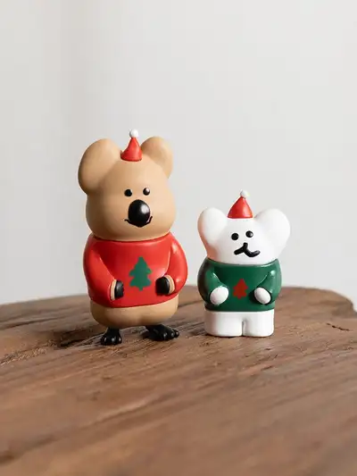 Dinotank Marshville Holiday Figure Set