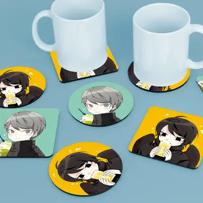 [I Don't Like This Goddess] I Dislike Goddess Cork Coaster (Cup Holder) / 2 Types