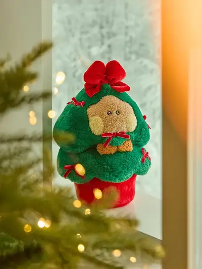 BT21 SHOOKY Mini Petit Holiday Tree Plush
